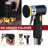 2'' 3'' Mini Air Sander Dual Action Random Air Orbital Sander Polisher Grinder Pneumatic Sander Sanding Tools Air Angle Polishin