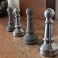 Titanium Alloy International Chess Fidget Toy EDC Forget Worry Stone Adult Anti Stress Toy Hand Spinner EDC Tool