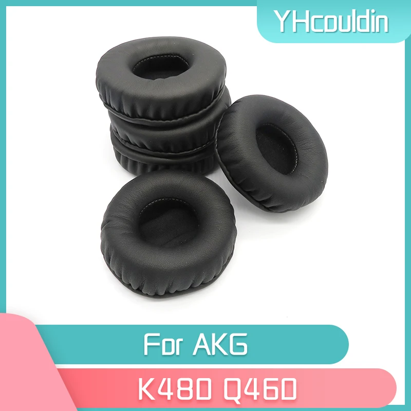 YHcouldin амбушюры для AKG K480 Q460 Наушники Аксессуары сменная мятая кожа