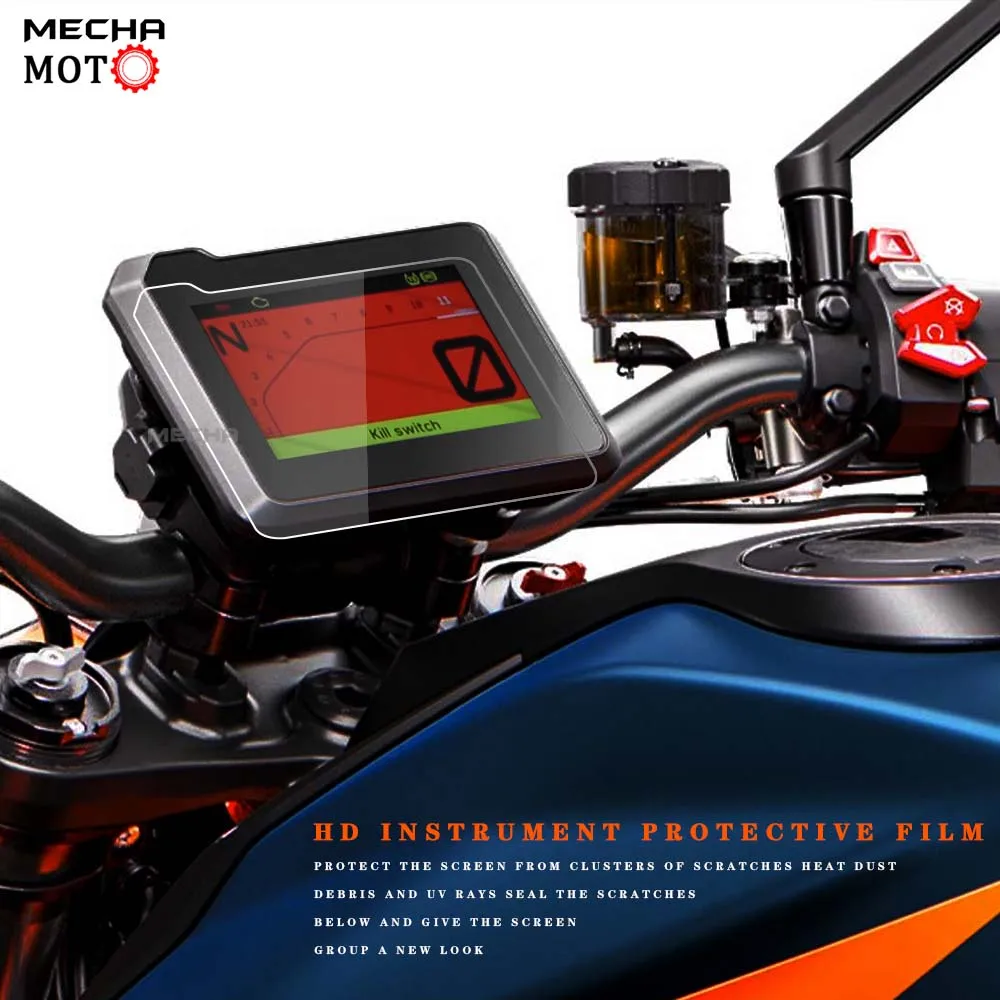 Motorcycle Scratch Cluster Screen Dashboard Protection For 1290 SUPER DUKE R 2021 2020 Instrument Film