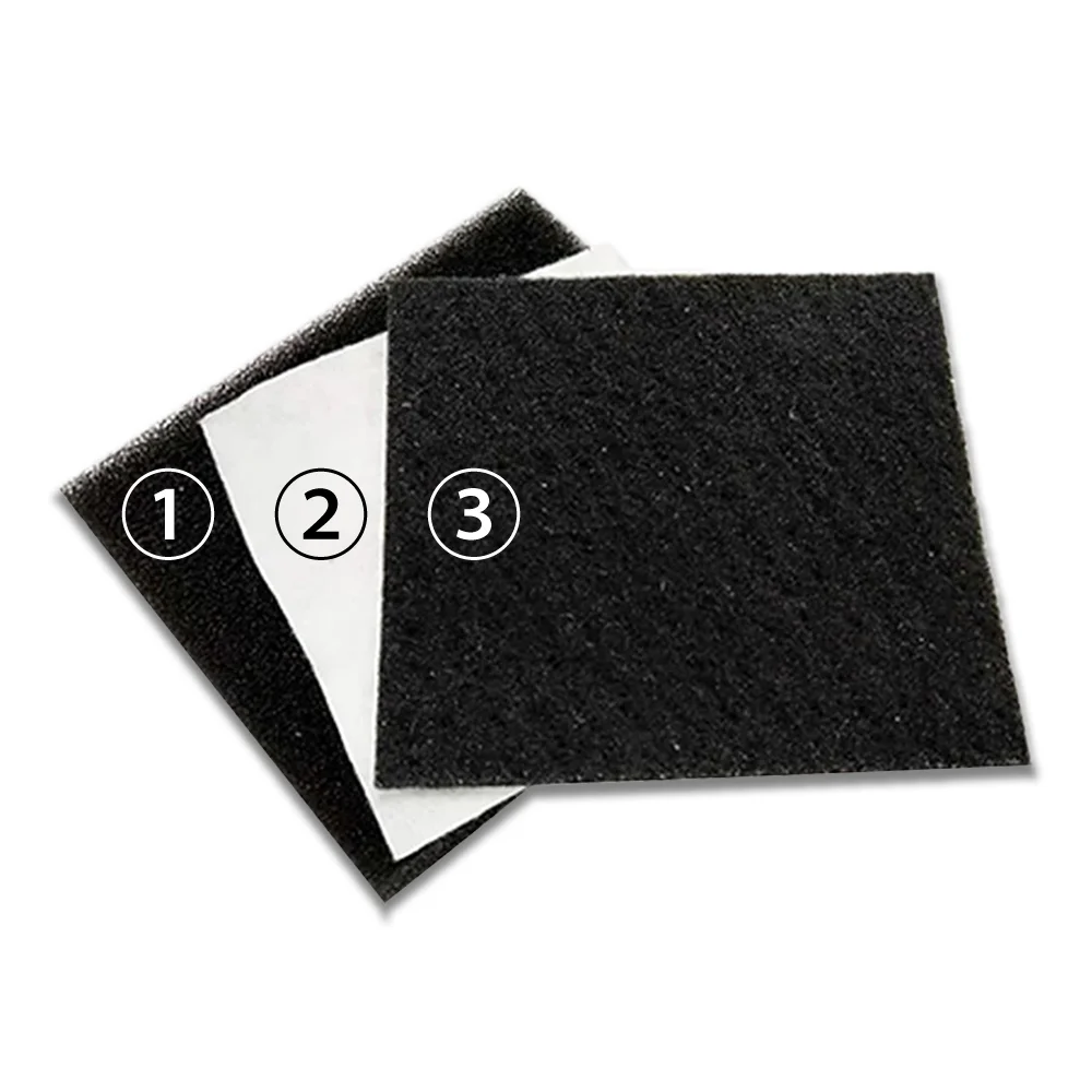 1 Set/3PCS Staub Hepa-Filter für Samsung DJ97-01040C DJ63-00669A VCA-VM 45P SC43 SC44 SC45 SC46 SC47 serie Reiniger Zubehör