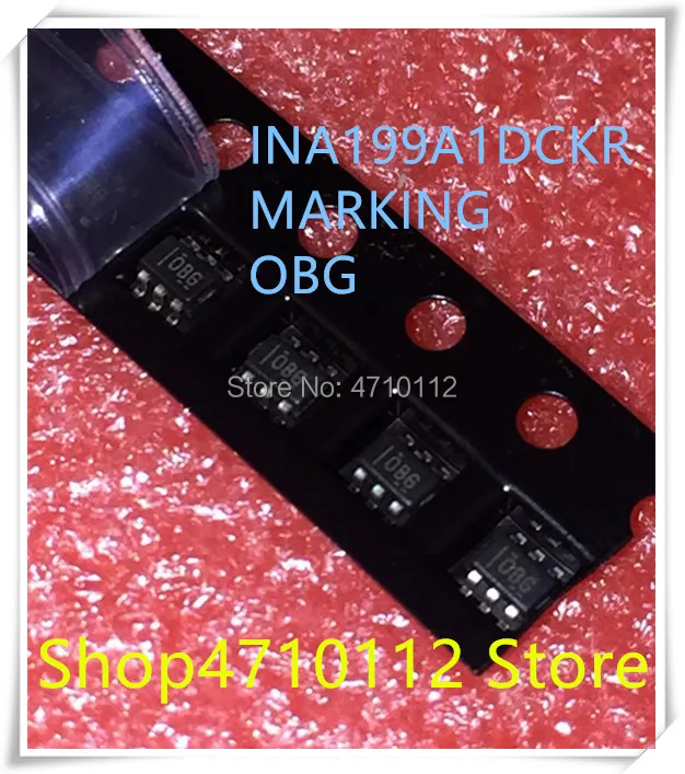 

NEW 10PCS/LOT INA199A1DCKR INA199A1 INA199 MARKING OBG SC70-6 IC