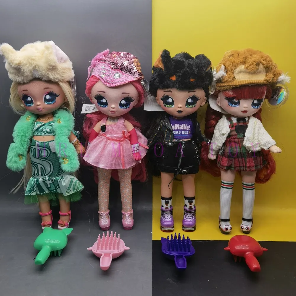 الأصلي نانانا الشباب الطبعة 29 سنتيمتر شقيقة كبيرة دمية والأحذية فتاة لبسي لعبة هدية #2