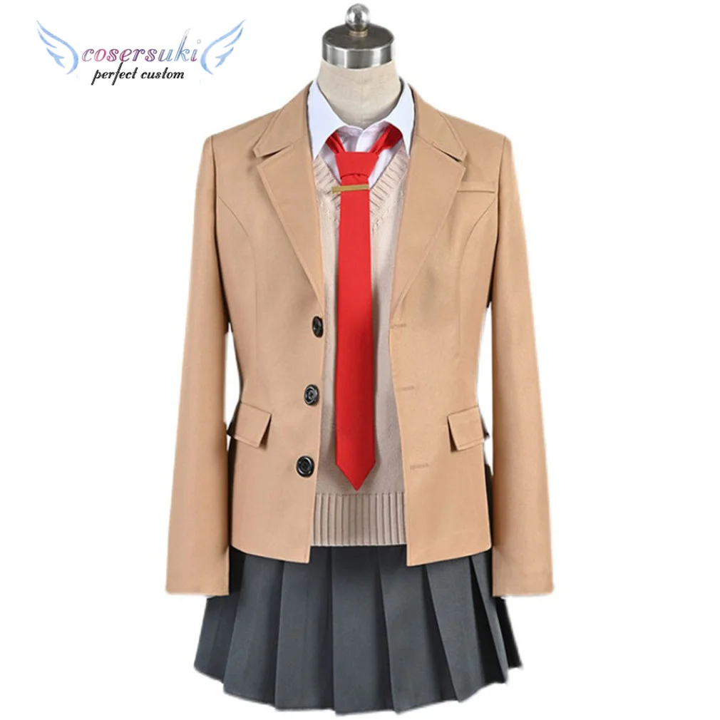 

Seishun Buta Yarou wa Bunny Girl Senpai no Yume wo Minai Sakurajima Mai Cosplay Carnival Costume Halloween Christmas Costume