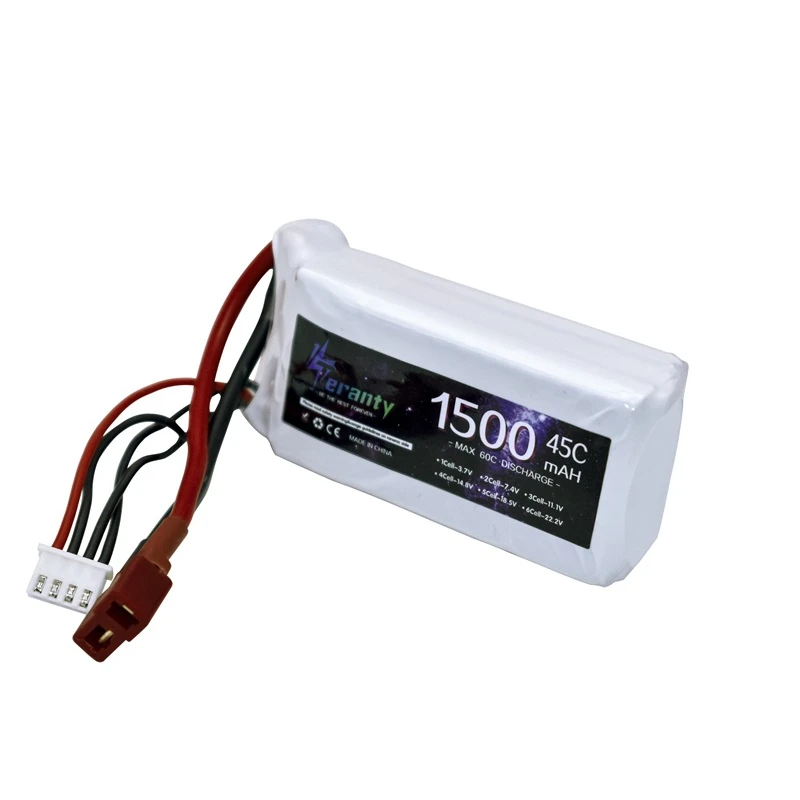 WLtoys V950 Batería LiPo 11.1V 1500mAh 45C - imagen 4