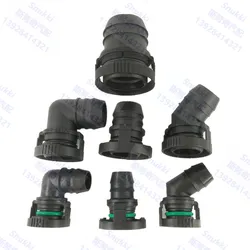 high quality 18 22 30mm exhaust pipe connector auto plastic fittings connector for car 10pcs a lot