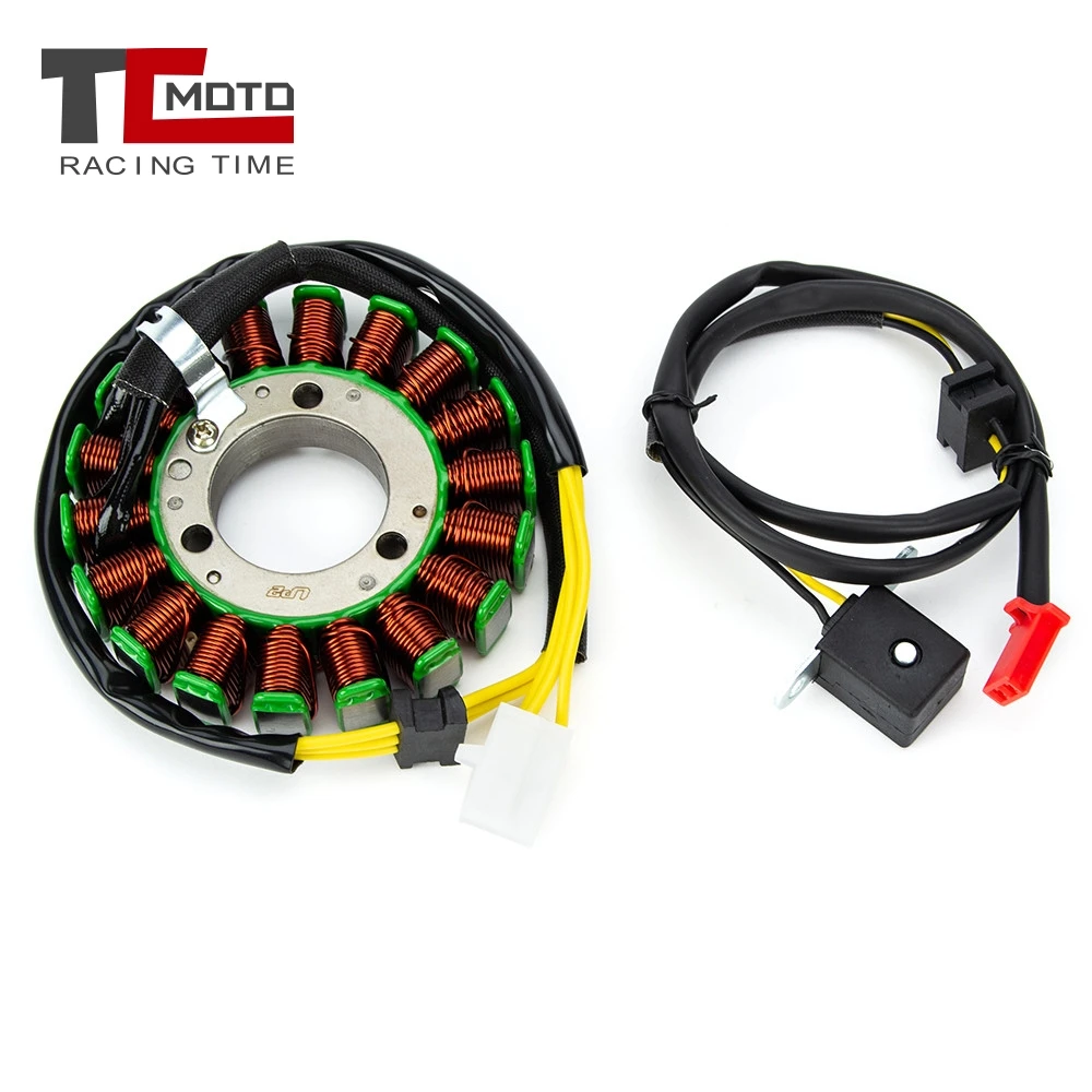 Moto Bobina di Accensione Statore Magneto Per Kawasaki KLE400 KLE500 KLE 400 500 EX500 EX400 ER500 EN500 EN400 21003-1123