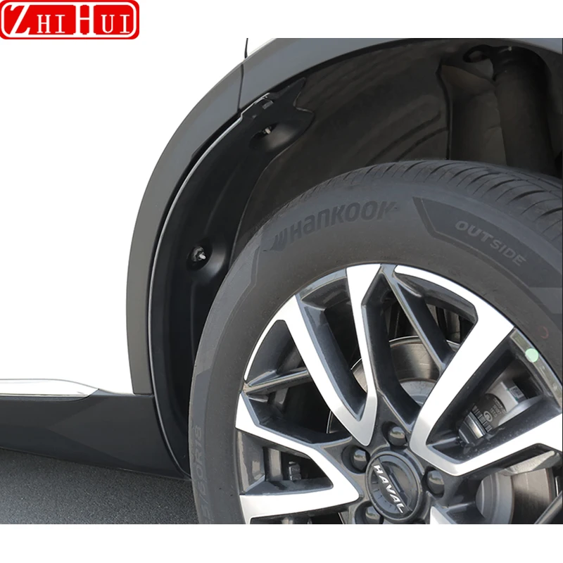 

Car Mudguards Plastic Fender Cover Rear Wheel Linining Mud Flaps Guard Cover For GWM Haval H6 3th 2021 2022 Accessories 2PCS