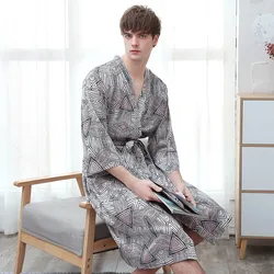 Kimono de satén para hombre, ropa de dormir para amantes, albornoz, camisón, lencería íntima informal para el hogar, novedad de 2021