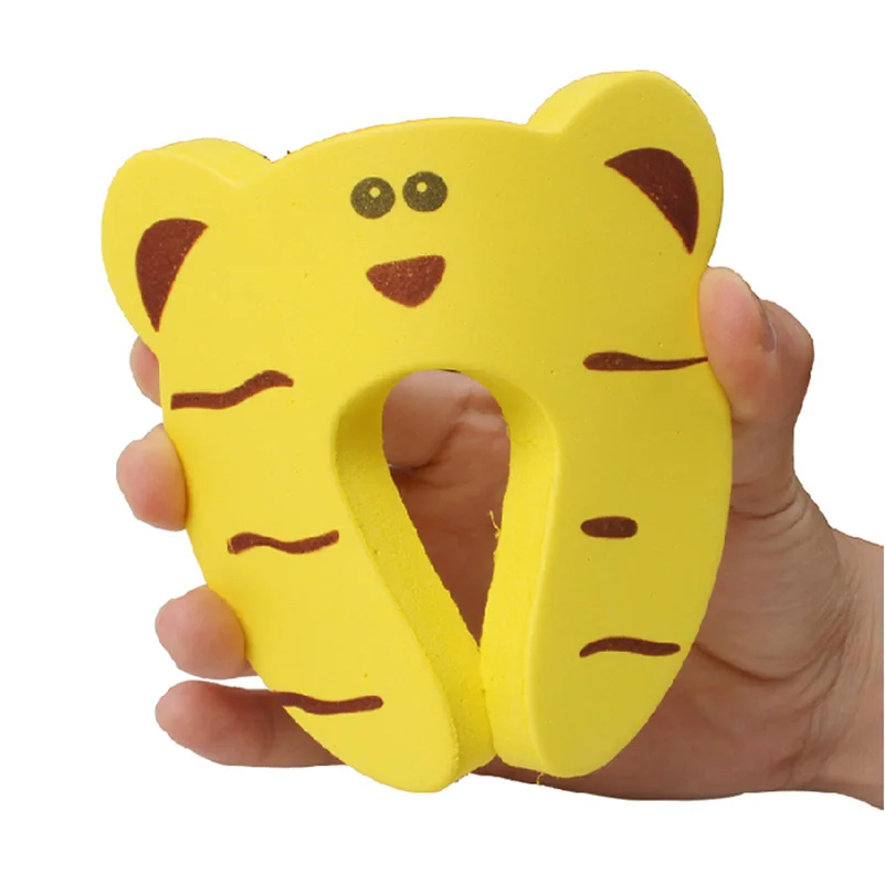 5 pz/set spina per porta di sicurezza in silicone per bambini decorazione per attraversamento della porta cura jammer per animali dei cartoni animati protezione per bambini anti-pizzicamento