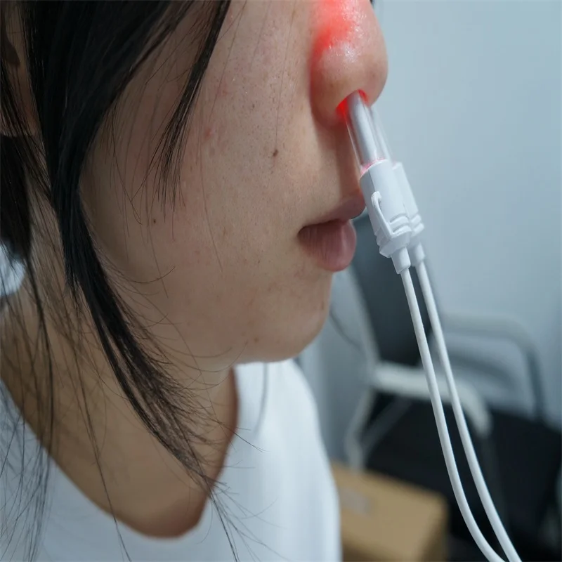 COZING New Medical Laser Treatment Instrument for Chronic Simple Rhinitis Therapy Clean Blood Trash