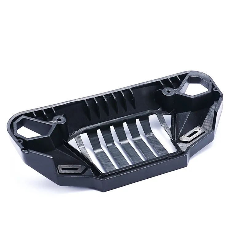 Ms Anger Front Face Grating For 1/10 Rc Crawler Car Traxxas Trx4 Axial Scx10 Jk Wrangler Sema Front Grille Angry Front Face