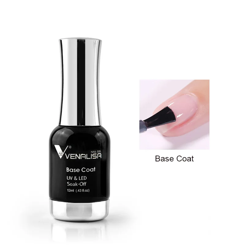 Venalisa 12 ml TPO FREE Diamond Top Coat Supply Nail Art Emaille Gel Nagellack Shining Glitter Pailletten Starry Platinum Paint Gel