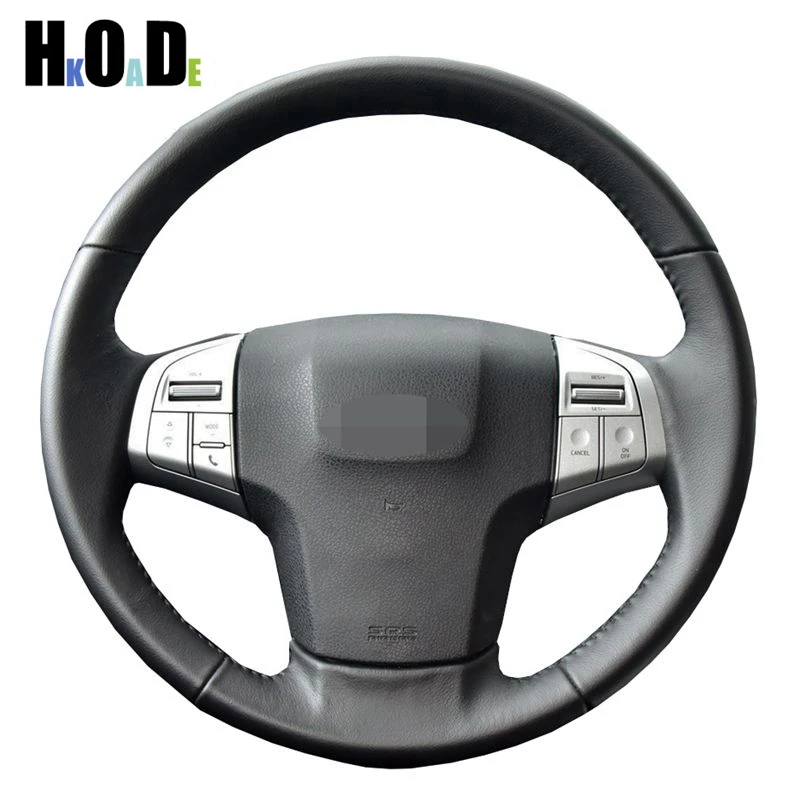 

Hand sewing Artificial leather Car Steering Wheel Cover For Holden Colorado (AU) 2012-2019 Isuzu D-MAX 2013-2018 mu-X 2013