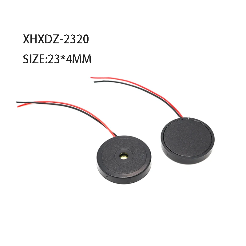 

100pcs 2320 2204 passive piezoelectric lead buzzer 22*4MM AC with line buzzer drive sound