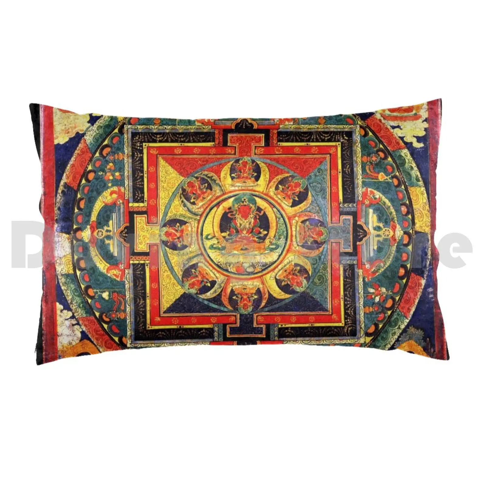 Buddhist Hindu Mandala 4 Pillow Case DIY 50*70 Mandala Napal Bodhisattva Transcendent Wisdom Deities