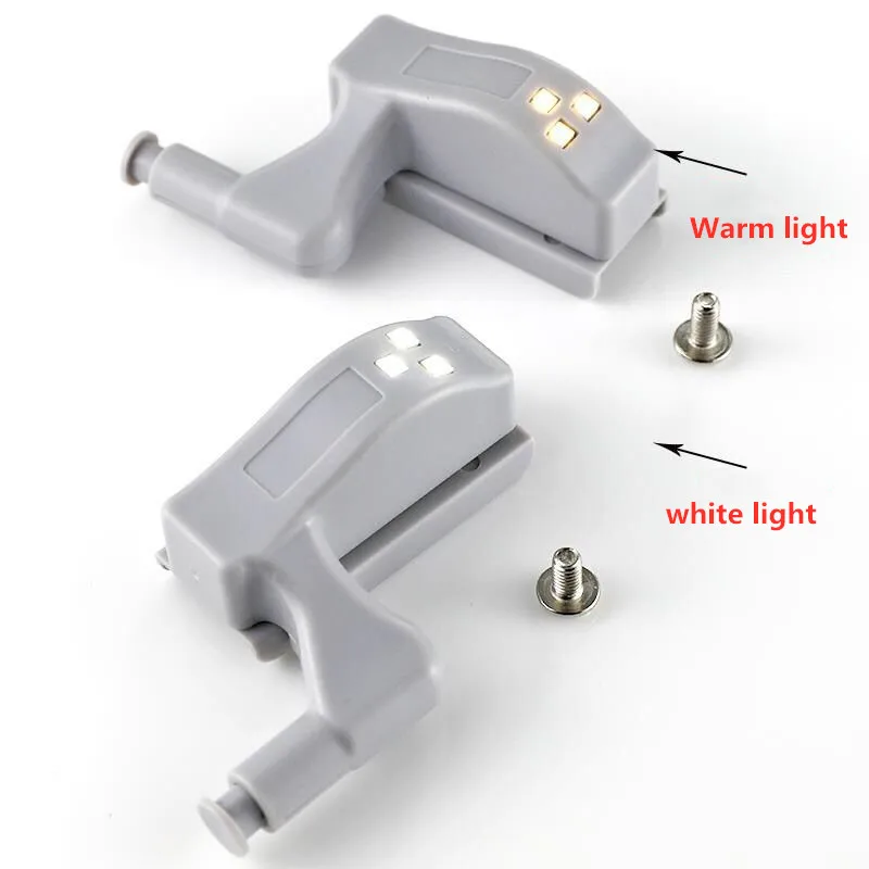 LED Under Cabinet Light Universal Wardrobe Light Sensor Led Armario Inner Hinge Lamp For Cupboard Closet Kitchen