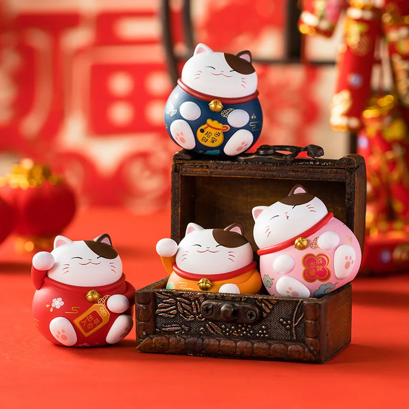 Lucky Cat Car Air Freshener perfume Automobile Interior Perfume Clip Fragrance Decoration Ornaments Car Accessories