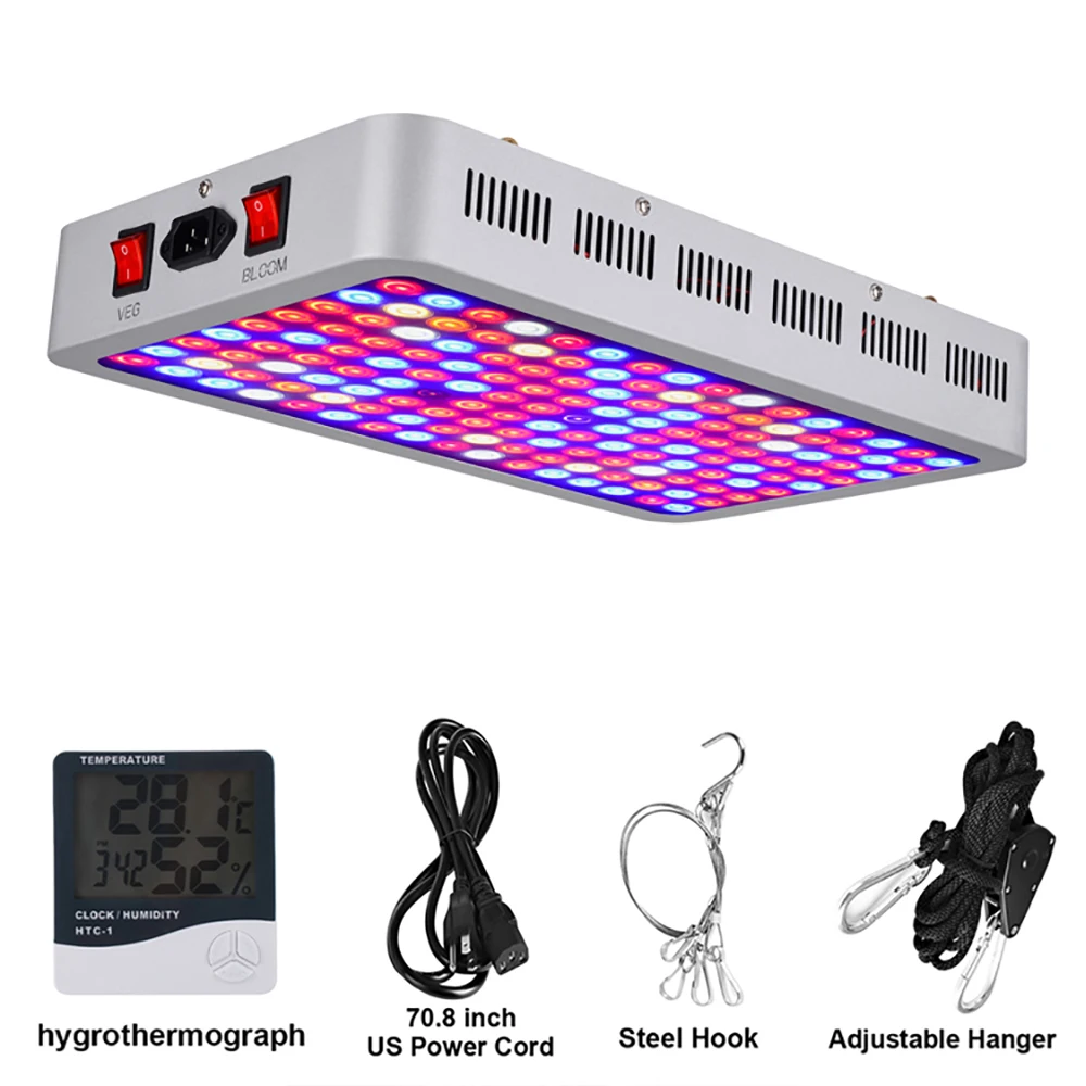 2000W Led Grow Light Full Spectrum Plant Growth Lights Greenhouse Indoor Phytolamp For Grow Tent Vegetable Garden Lighting