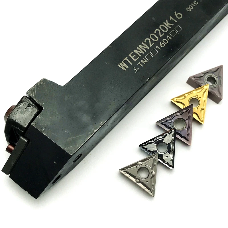 WTENN1616H16 WTENN2020K6 WTENN25205M16 External tool holder +TNMG160404 TNMG160408 carbide inserts turning tool turning insert