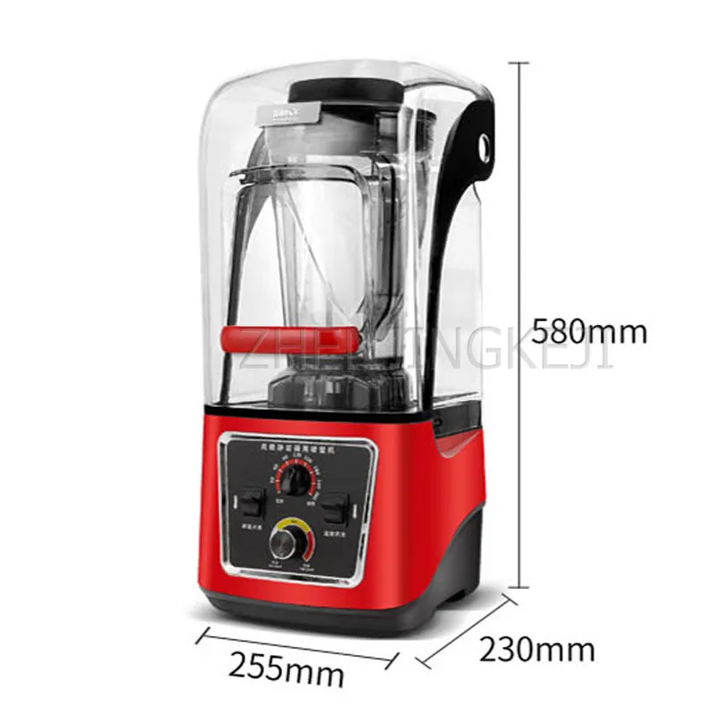 خلاط كهربائي عالي الطاقة ، آلة عصارة ، خلاط عصير ، معالج الطعام ، خلاط عصير شخصي ، كوب الجليد Crasher ، 3.8L