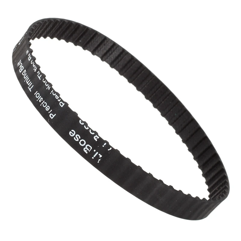 10mm Wide 5.08mm Pitch 60 Teeth 60T Synchro Cog Timing Belt Black 120XL