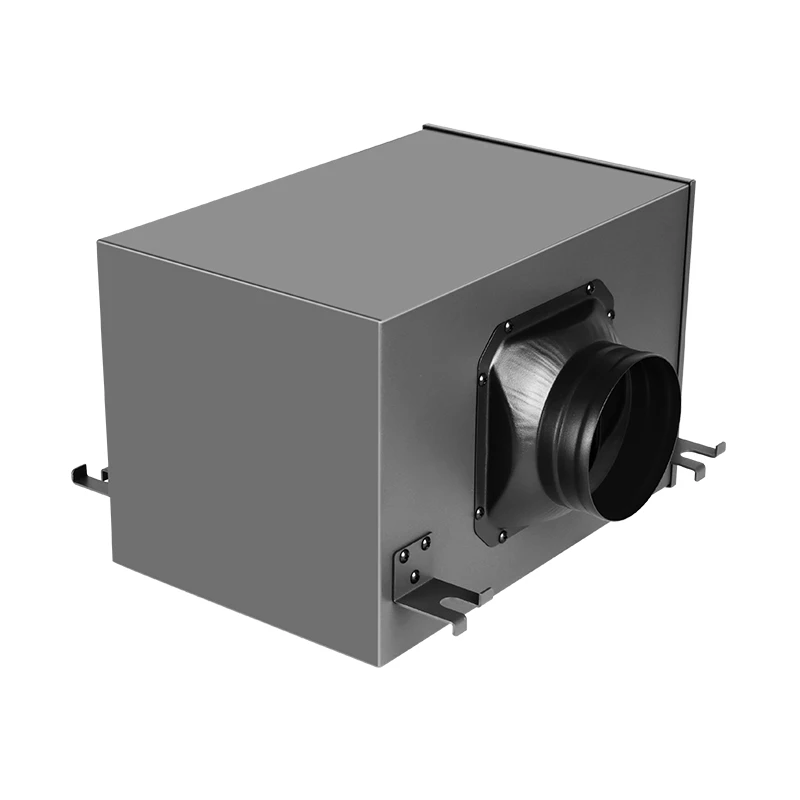 250MM Filter Box with Hepa and Carbon Filter For Ventilation System