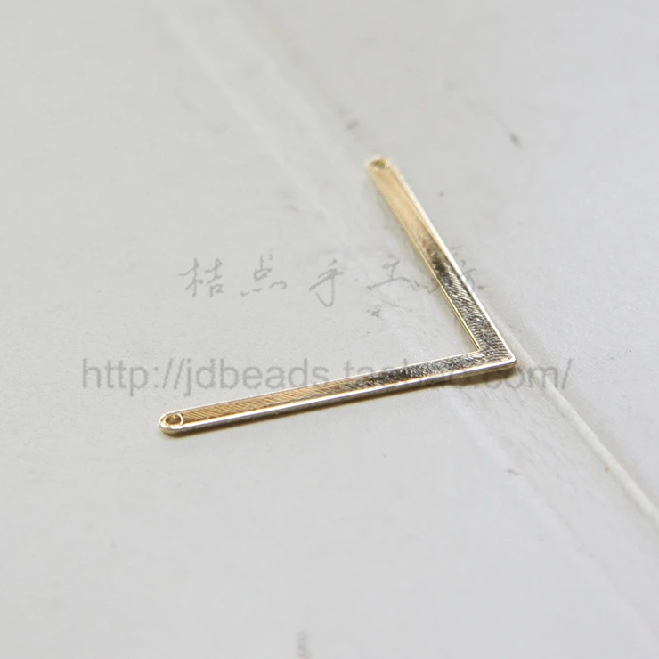 Premium Plated Solid Brass Arrow Link - Pendant 22x39.6mm (2002C)