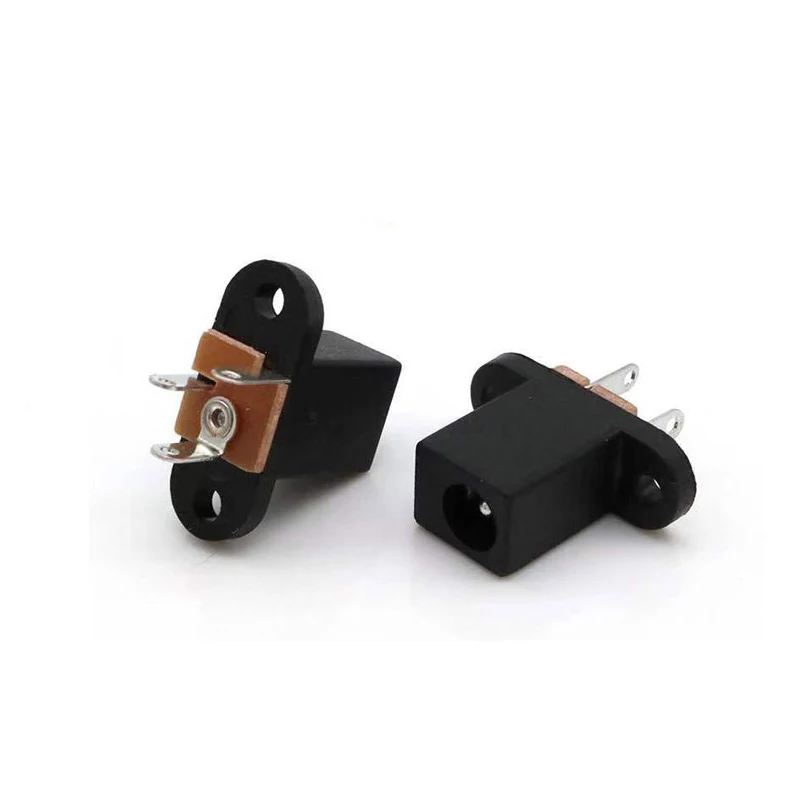 10 Chiếc DC-008 DC Ổ Cắm Cổng Kết Nối Nguồn Điện Cung Cấp Nữ Điện Kết Nối Jack 3pin