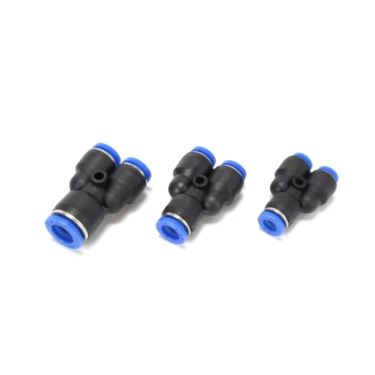 Pneumatic Fittings Pipe Connector Tube 4 5 14mm OD Hose Reducing 8 10 12mm PG PVG PEG PW PZAG Plastic Push In Air Quick Fitting