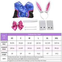 DVA Bunny Girl Cosplay Costume #6