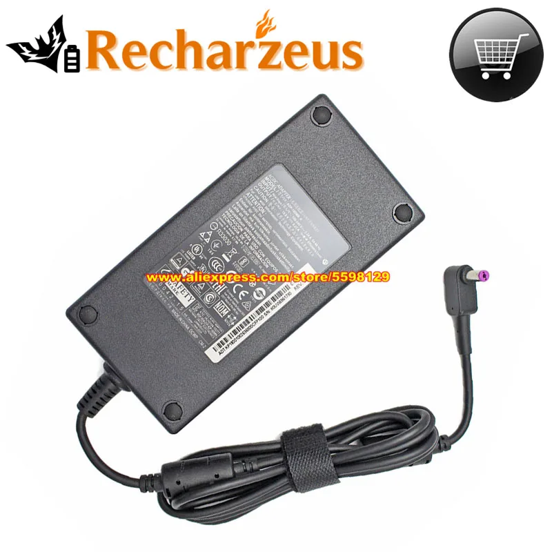 Genuine ADP-180MB K AC Adapter 19.5V 9.23A 180W Laptop Charger For ACER ASPIRE 7 A717-72G-71YD NITRO 5 Predator Triton 500 N20C1