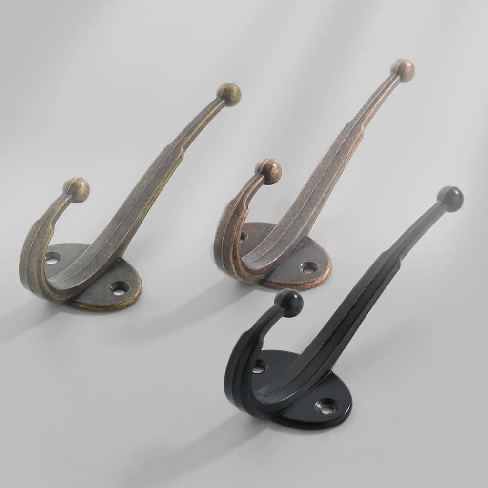 

1x сверхмощный крючок для пальто в стиле ретро, деревенские крючки для настенных вешалки пальто, шарф, сумка, рюкзак, халат, полотенце, ключ, шляпа