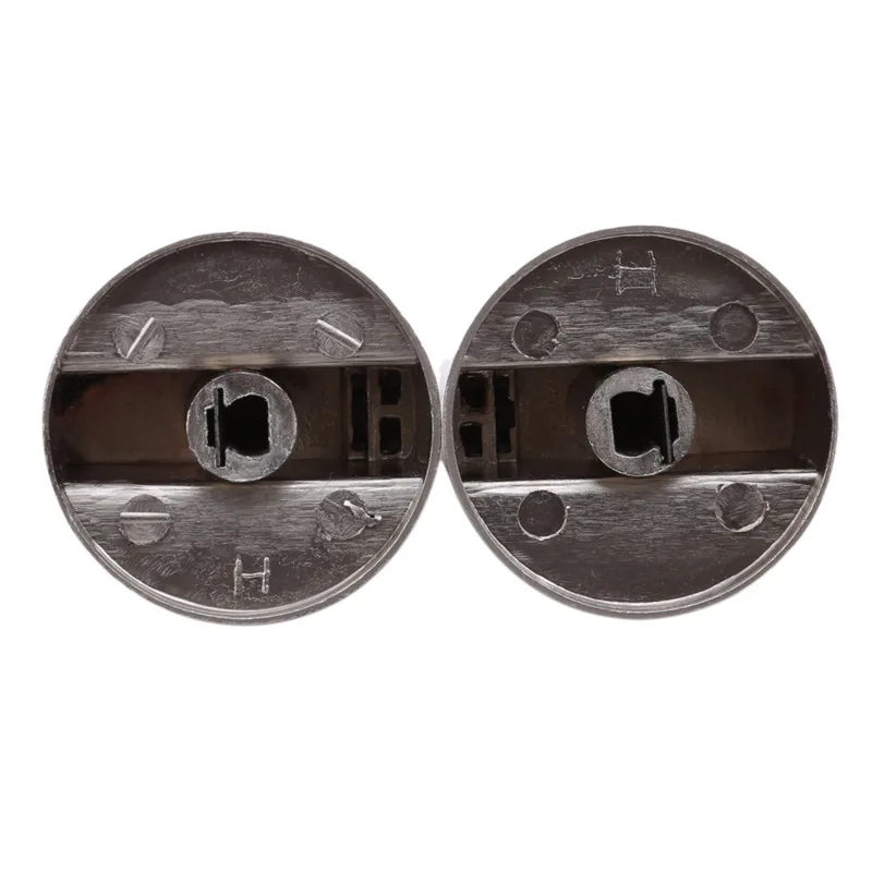 2Pcs Metal 6mm/8mm Universal Gas Stove Control Knobs Adaptors Oven Switch Cooking Surface Control Locks Gas Stove Oven Knobs