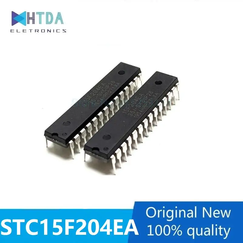 2 Stks/partij Stc STC15F204EA-35I-DIP28 In Voorraad