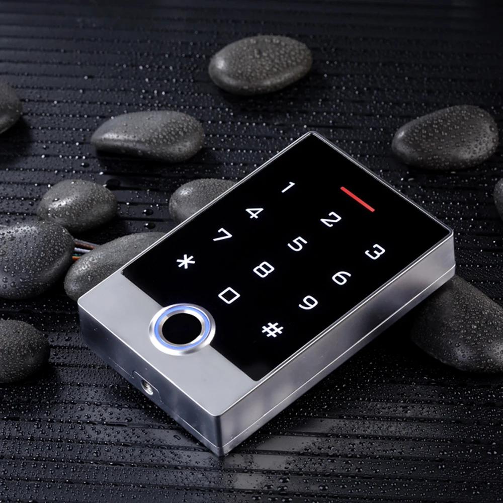 WiFi Tuya App Door Opener Waterproof Fingerprint Access Control System Standalone Keypad RFID Card Access Controller