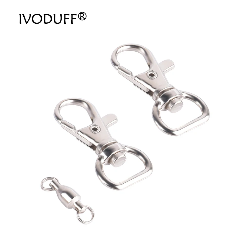 1 Pc โลหะ Hook Lobster Clasps ฤดูใบไม้ผลิส้นแบนคลิปประตูหัตถกรรมเครื่องหนังสายคล้องกระเป๋าสายรัด