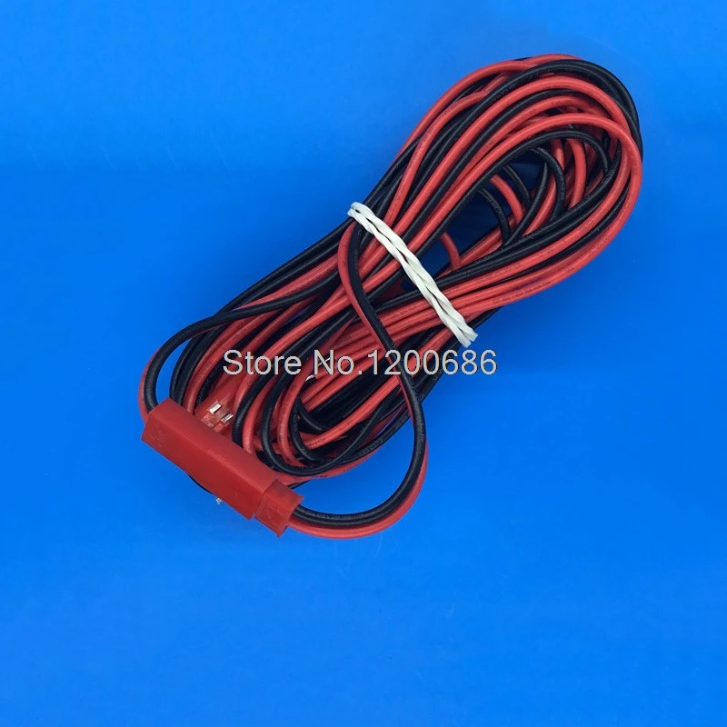 1M 22AWG Manufacturers supply RED SYP DuPont 2.54 male and female 2. JST red DuPont terminal 2P battery cable wire harness