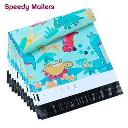 10PCS 10X13 Inches Printed Poly Mailer Cloth Packaging Envelopes Self Seal Clothes Mailing Bag Courier Shipping Envelope Bags