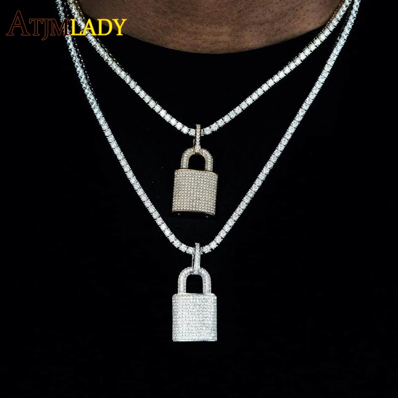 

Новые высококачественные украшения для мужчин и мальчиков с микрозакрепкой, полностью покрытые фианитами, украшения в стиле хип-хоп, теннисная цепь с фианитами 5А