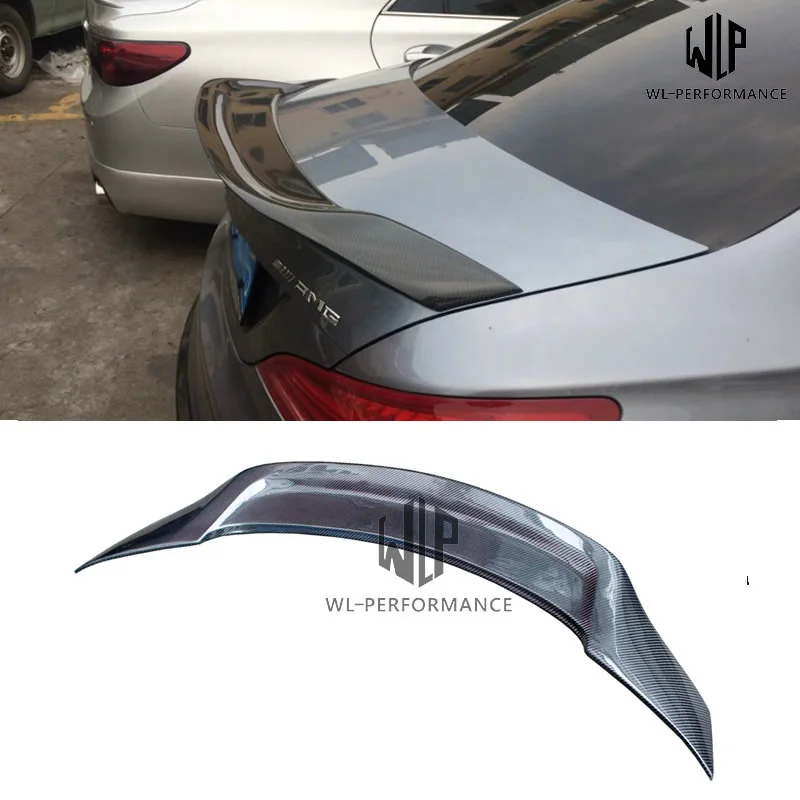 

W205 High Quality Carbon Fiber Rear Spoiler Wings Car Styling for Mercedes-benz c Class W205 Car Body Kit 2015-2017