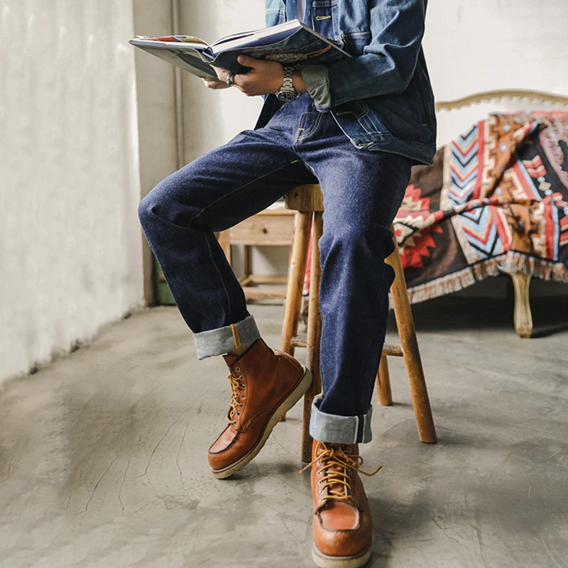 511XX-0009 RedTornado Raw Denim Jeans 16oz Heavy Weight Indigo Selvage One Washed Sanforized Zipper Pants