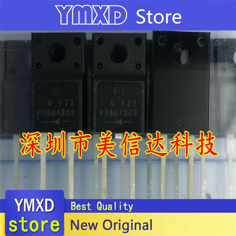 10 Stks/partij Nieuwe Originele F05U120S 5A1200V FFPF05U120S Snel Herstel Diode Op Voorraad