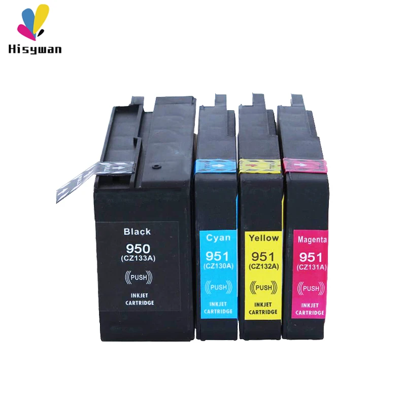 Hisywan 950XL 951XL Ink cartridge For HP 950 951 Officejet 8100 8600 8610 8615 8620 8625 8630 251dw 276dw Printer For HP950