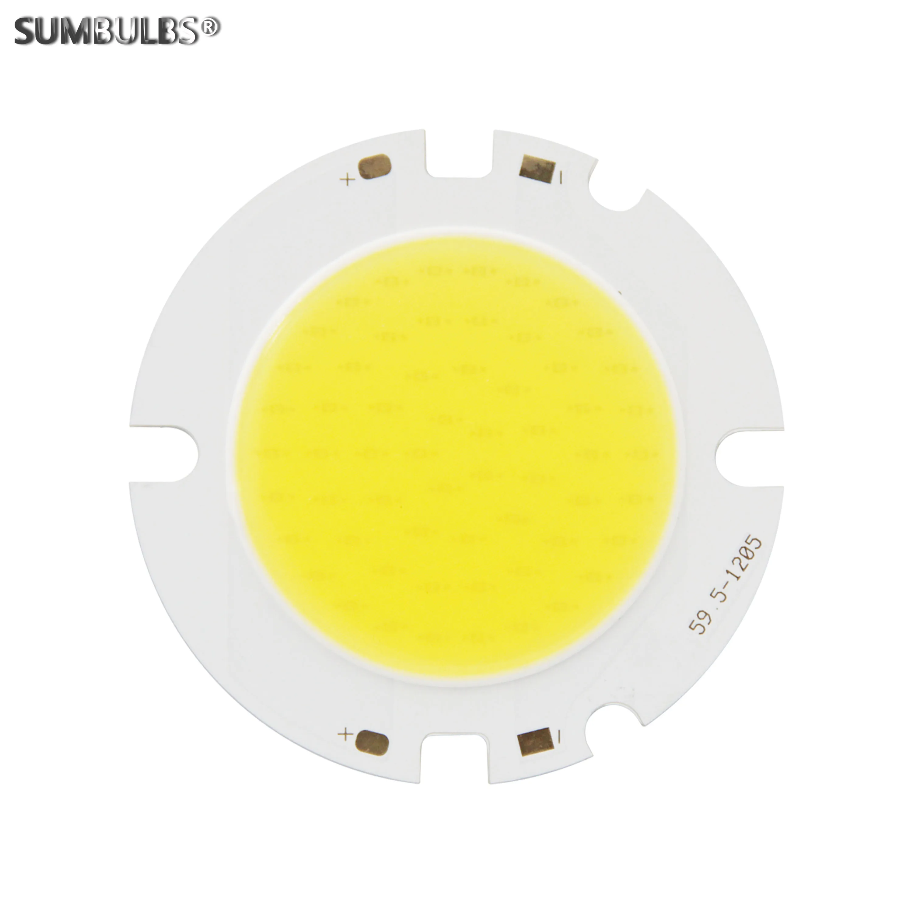 30W 6042 60mm Round Led Cob CHIP Light Source for Down Lamp DC 30V-33V 900mA Natural Warm Cold White Emitting Color