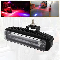 LED Forklift Safety Light Red/ Blue Spot Light, Warehousa1 Piece Safe Warning Light 30W 6 LEDs Driving Light 12-60V Wide Voltage