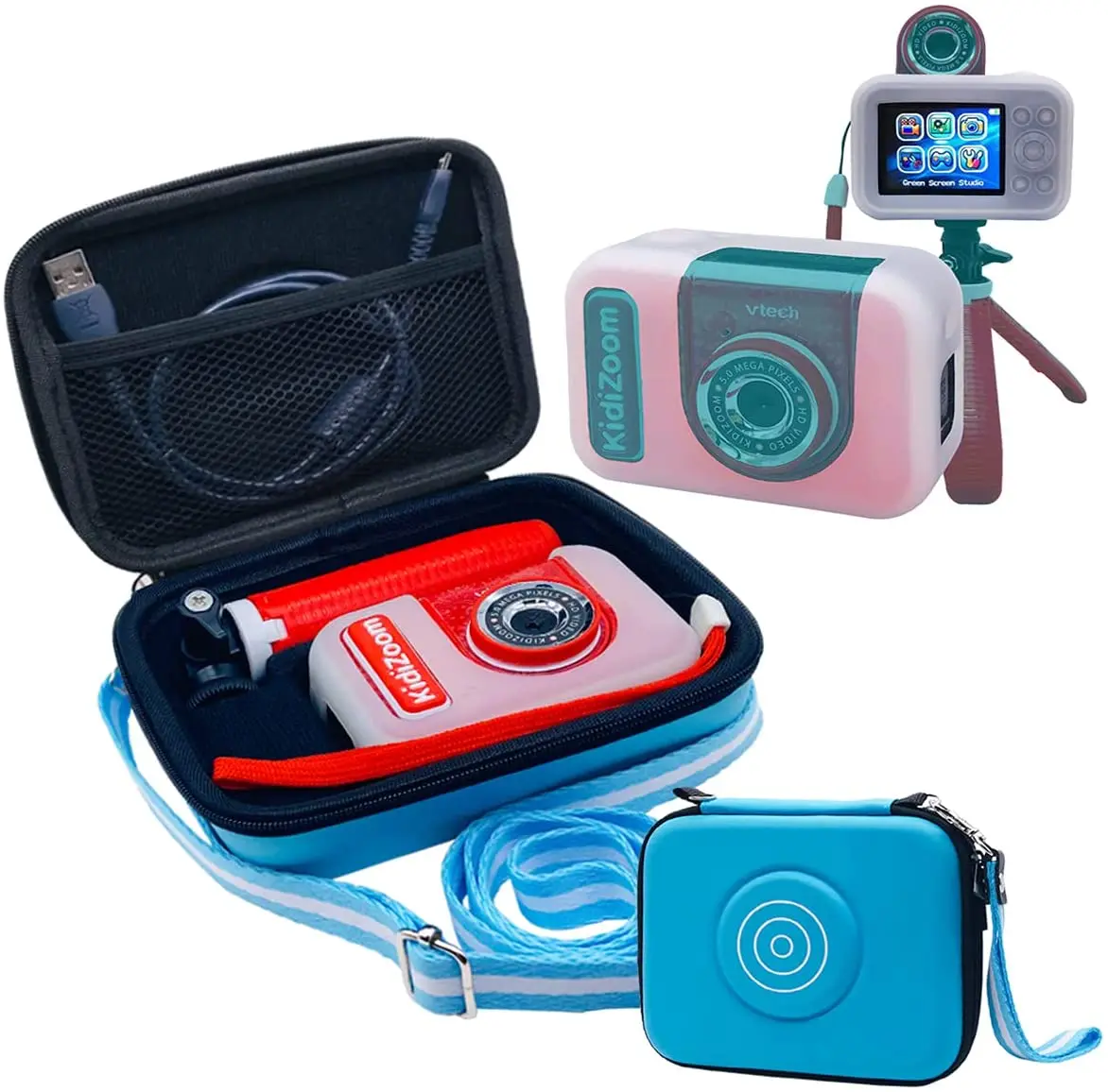 Silicone Cover and  Case  for VTech KidiZoom Creator Cam Video Camera (Only Cover and Case )