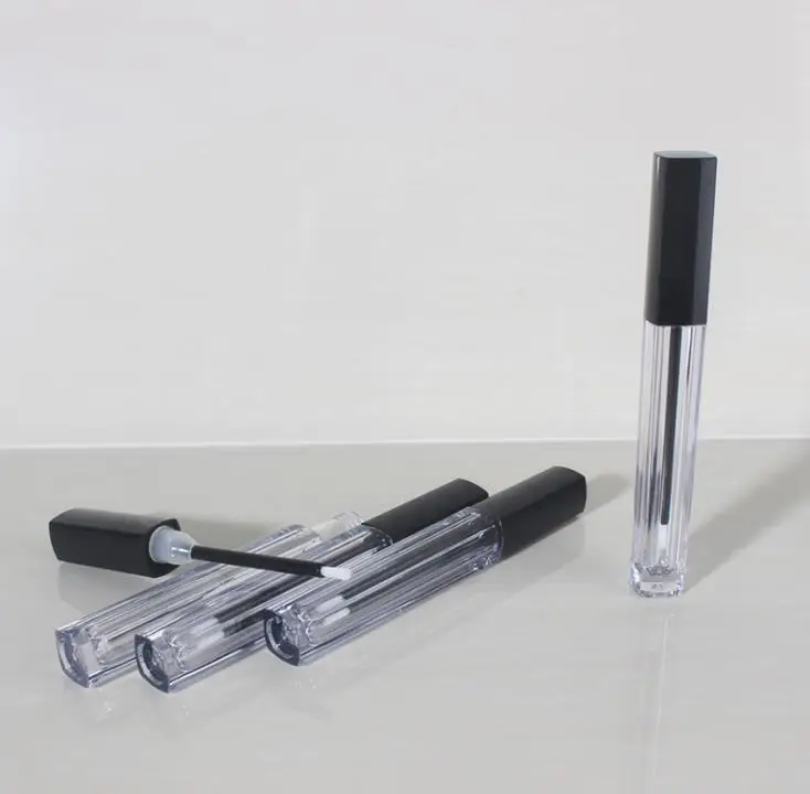 5ml Lip gloss Plastic Box Containers Empty Clear Lipgloss Tube Eyeliner Eyelash Container  SN407