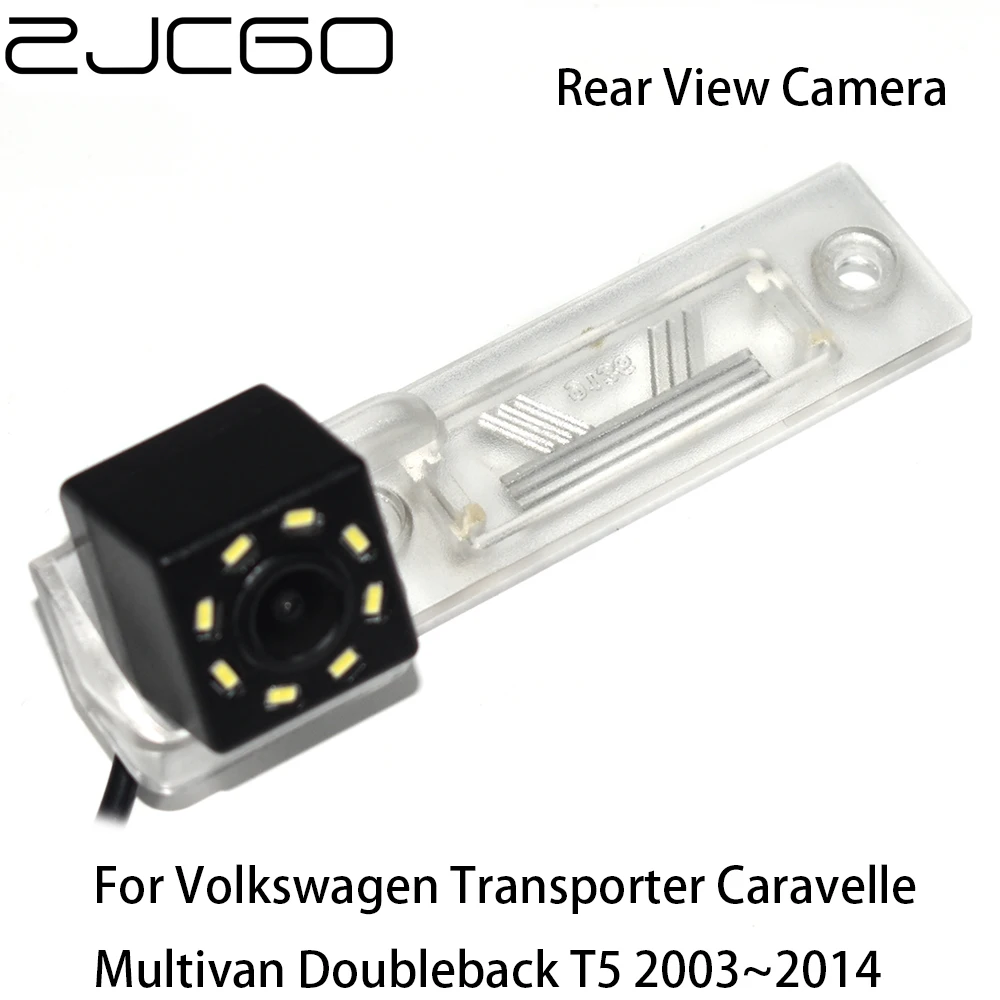 

ZJCGO HD CCD Car Rear View Reverse Back Up Parking Camera for Volkswagen Transporter Caravelle Multivan Doubleback T5 2003~2014