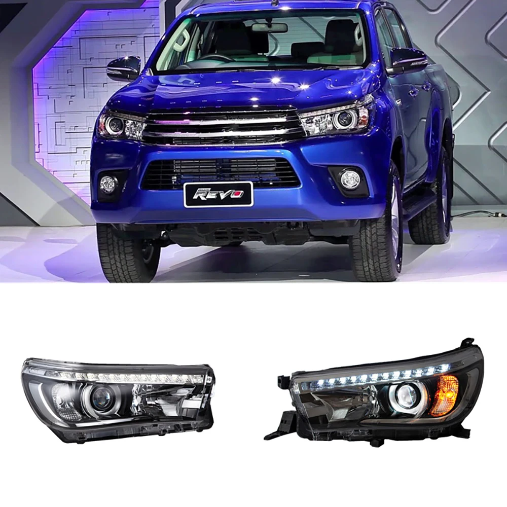 Suitable for Toyota 2015 Hilux headlights, modified VIGO headlights, car LED headlights